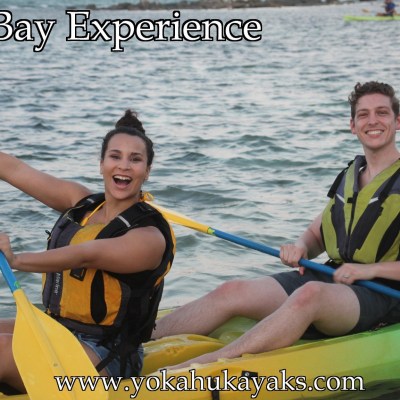 two people in a kayak